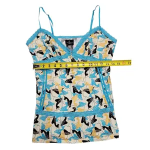 Vintage Y2K Baby Phat Blue Multi Cotton Tank Top Women's Size Large thumbnail 4