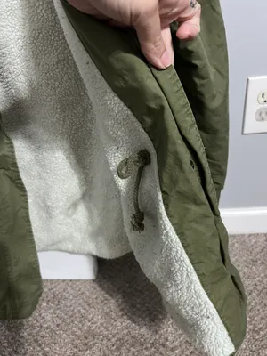 Army Green Winter Coat thumbnail 4
