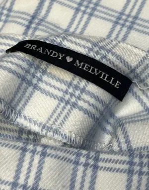 Brandy Melville Plaid Cara Mini Skirt Womens Size 1 thumbnail 4