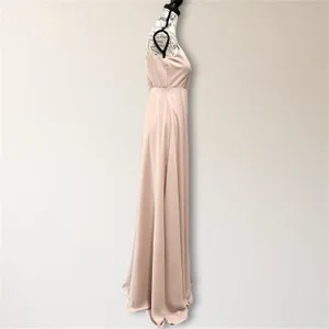 Show Me Your Mumu Faith Maxi Dress Dusty Blush Pink Side Slit Homecoming Formal‎ thumbnail 5