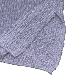 NEW Altar’d State Purple V-Neck Plein Air Sweater thumbnail 5