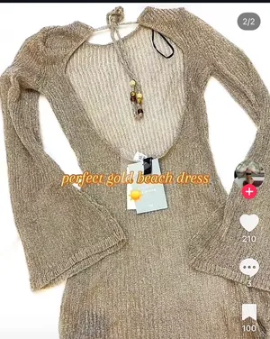 H&M Gold cover up thumbnail 3