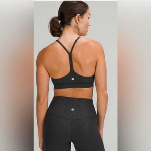 lululemon athletica Charcoal Sports Bra thumbnail 2