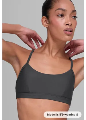 Alo Yoga Airlift Intrigue Bra Anthracite XS thumbnail 1