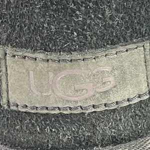 UGG Classic Mini Gray Suede Sheepskin Shearling Slip On Round Toe Ankle Boots 10 thumbnail 6