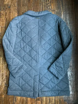 NWOT Carve Designs Organic Cotton Maggie Quilted Topper Coat Small thumbnail 7