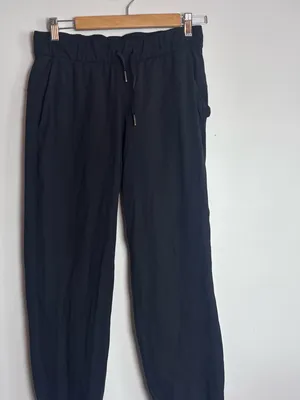 Lululemon Black "On the Fly" - Lightweight Comfort Jogger Pants thumbnail 7