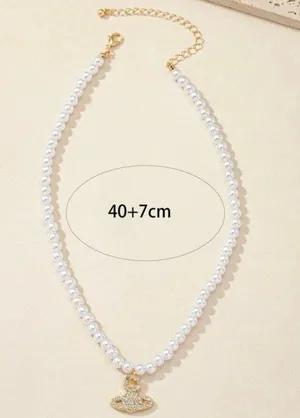Urban Outfitters UBO Planet Necklace thumbnail 3