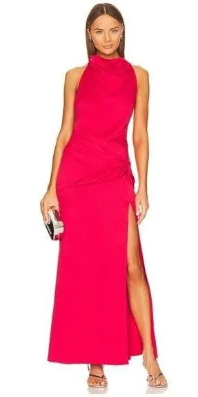 ELLIATT Endearment Maxi Dress in Scarlet Size Medium thumbnail 1