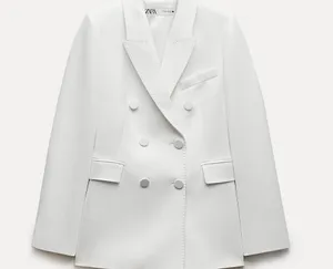 ZARA blazer suit jacket coat casual business office thumbnail 7
