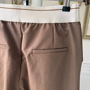 OGL Move Waterproof Lightweight Elastic Waist Pants Brown M thumbnail 7