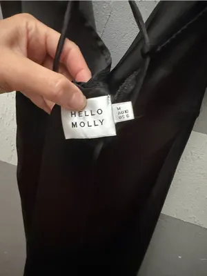 Hello Molly Black Cowl Neck Maxi Slip Dress thumbnail 3
