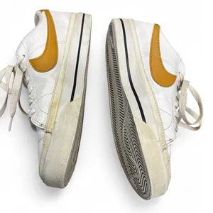 nike 6 Sneakers Tennis Shoes court next nature white gold swoosh Womens thumbnail 3