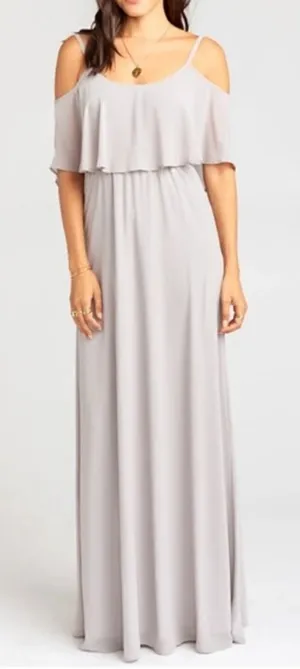 Show Me Your Mumu Caitlin Ruffle Maxi Dress Women’s XS thumbnail 1