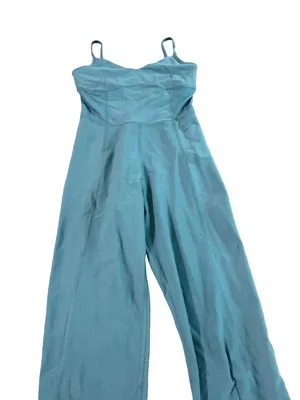 Old Navy Active Teal Fitted Athletic Jumpsuit Catsuit Built In Gym Small Women's thumbnail 11