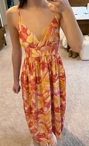 Charm Stained Glass midi dress thumbnail 1