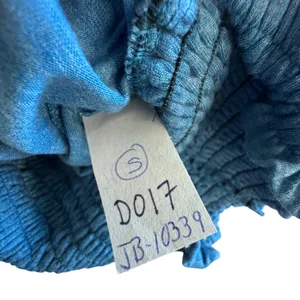 Astrologie California Smocked Waist Top V-Neck‎ Dolman Sleeve Blue Teal Blouse S thumbnail 4