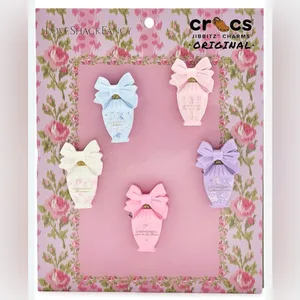 LoveShackFancy X Crocs 5-Pack Of Fragrance Jibbitz Charms thumbnail 3