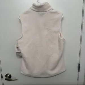 NWT Columbia White Fleece Vest thumbnail 5