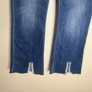Hidden Jeans Women High Rise Flare Front Slit Hem Denim Blue Size 30 thumbnail 2