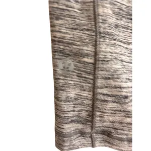 Lululemon Heathered Grey Long Sleeve Athletic Top Size 2‎ Yoga Running thumbnail 3