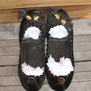 Tory Burch Black Ballet Flats thumbnail 7