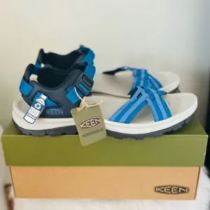 KEEN Terradora II Strappy Open Toe Sandal, Comfort Hiking‎ Blue, Size 11, NWT thumbnail 3