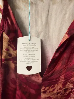 Women's Red & Brown Maxi Dress - Flowing V-Neck Boho Style nwt thumbnail 2