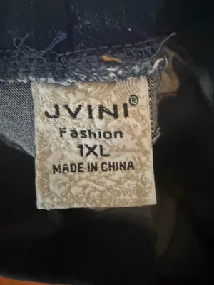 Stretch Jeans Blue Size 1X thumbnail 4