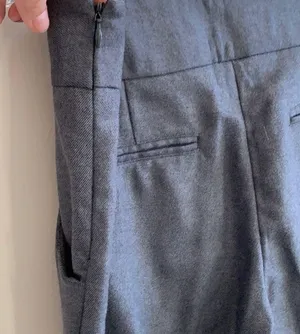 NWOT Anthropologie grey dress pants size 4! thumbnail 7