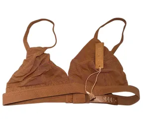 Skims Fits Everybody Triangle Bralette Sienna Bra New with tags Size XS thumbnail 1