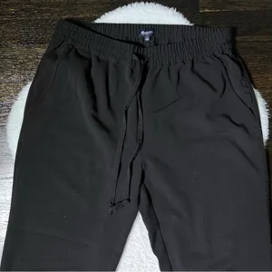Madewell Black Track Trouser Pants thumbnail 3