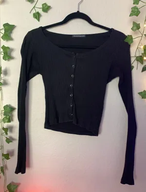 Brandy Melville Long Sleeve Button Up Shirt thumbnail 1
