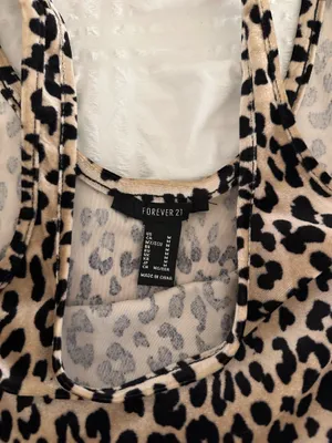 Forever 21 Cheetah Top thumbnail 2