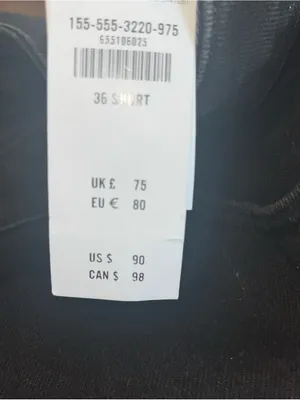 Abercrombie & Fitch Women's Straight Dark Blue Jeans thumbnail 7