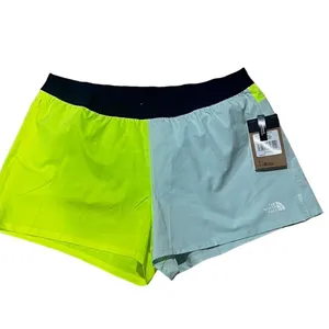The North Face Women's Wander Shorts Neon Green/Light Blue Size XL Activewear thumbnail 5