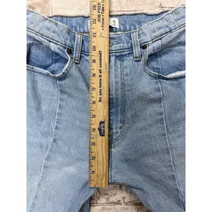 Abercrombie & Fitch Jeans 4 90s Straight Ultra High Rise Jeans Womens ‎ 27 | 4 R thumbnail 6