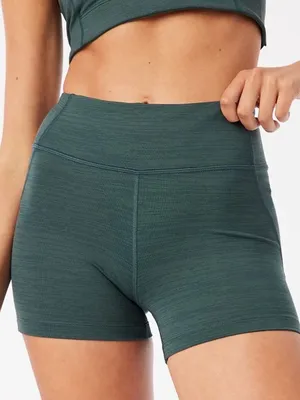 Outdoor Voices TechSweat 3.5" Flex Shorts Women’s Small Green Active thumbnail 1
