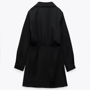 Zara SATIN WRAP DRESS thumbnail 8