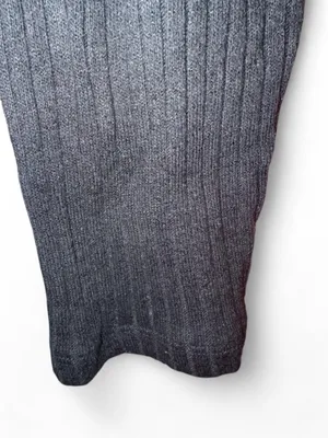 Old Navy Black Ribbed V-Neck Long Sleeve Cardigan xl with cami top thumbnail 7