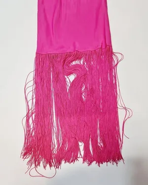 Camila Coelho Payton Maxi Dress in Hot Pink thumbnail 9