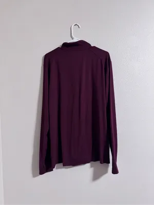 Nike Maroon Dri-FIT Pullover Top thumbnail 3