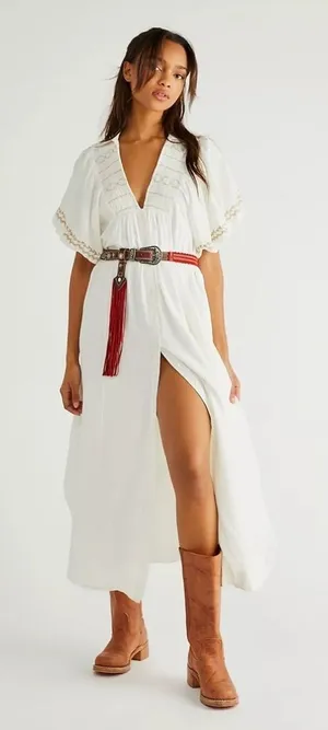 Free People Samantha Shirtdress thumbnail 1