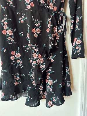 H&M Floral Long Sleeve Dress thumbnail 6