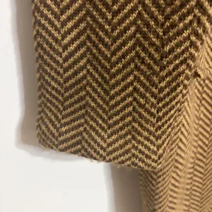 Lauren Ralph Lauren Herringbone Knit Blazer Cardigan Brown Wool Cashmere 1X thumbnail 2