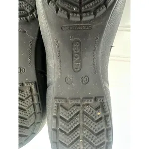 Crocs Size 10 Black‎ Gianna Alice Cap Toe Ballet Slip On Comfort Shoes Flats thumbnail 9