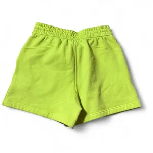 Lululemon Loungeful Shorts High-Rise 4"‎ Electric Lemon Fleece Athleisure Size 6 thumbnail 2