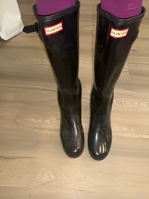 Black Hunter Tall Boots thumbnail 3