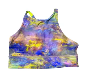 Lululemon Energy High-Neck Longline Tough Bra Altered Nature Multi thumbnail 1