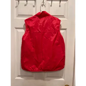 VTG GAP Womens Pink Quarter Zip Windbreaker Vest Medium Mesh Sleeveless Gorpcore thumbnail 6